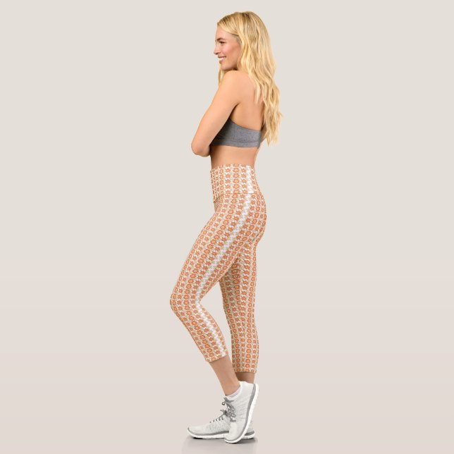 Custom Submission Gift – Funny | Modern | Personal Capri Leggings (Left)