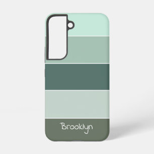 Custom Summer Colours Colour Block Stripes Samsung Galaxy Case