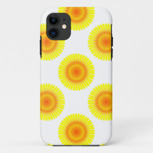 Custom Sunflower Pattern Case-Mate iPhone Case