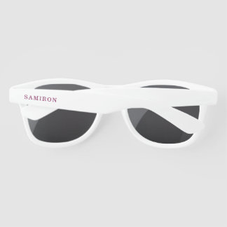 Custom sunglasses