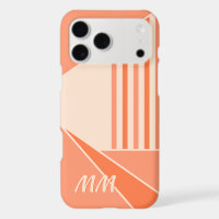 Custom Sunny Summer Orange Coloured Mod Art