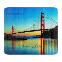 Custom Sunset At Golden Gate Bridge