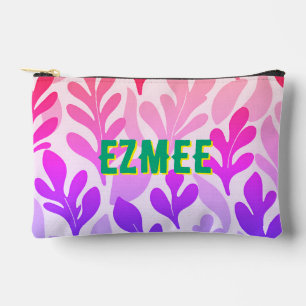 Custom Sunset Leaf pencil /Makeup Bag Personalized