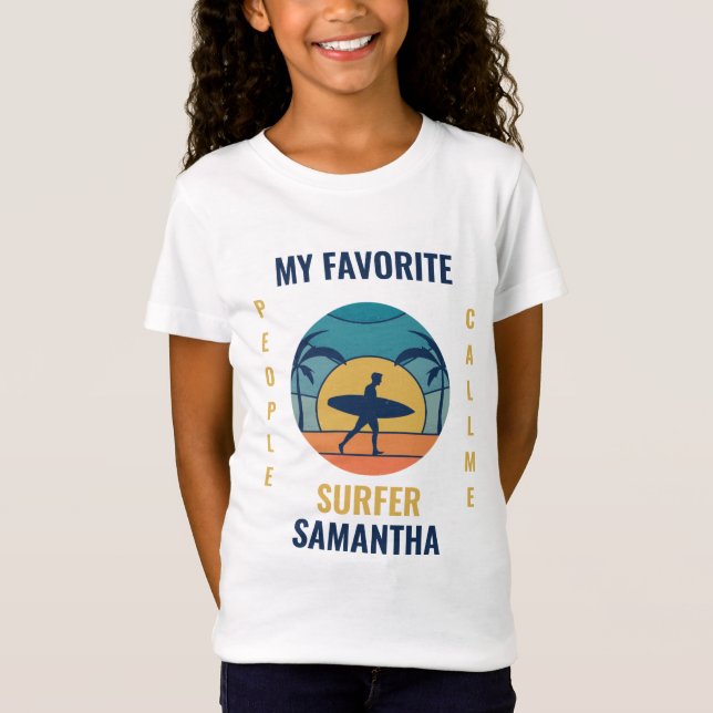Custom surfer coordinator T-Shirt (Front)