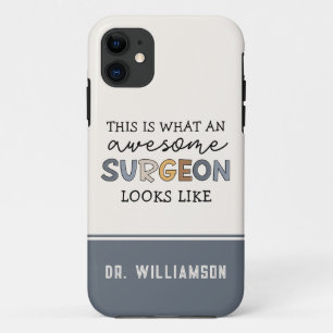 Custom Surgeon Funny Awesome Surgeon Case-Mate iPhone Case