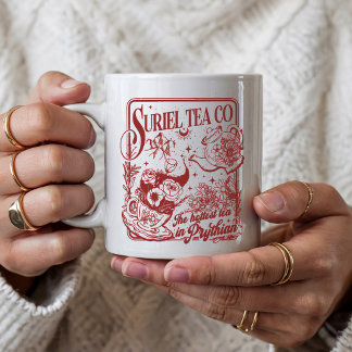 Custom Suriel Tea Co Quote Bookish Acotar Gift Coffee Mug