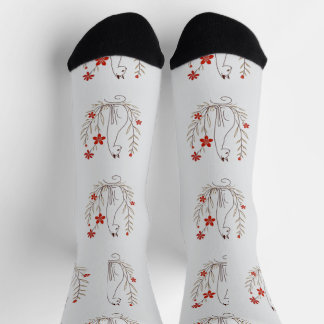Custom Sustainable Premium Winter Crew Socks