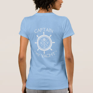 Custom SV Sailing Vessel Logo "Your Name Here" T-Shirt