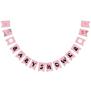 Custom Swallowtail Party Bunting Banner