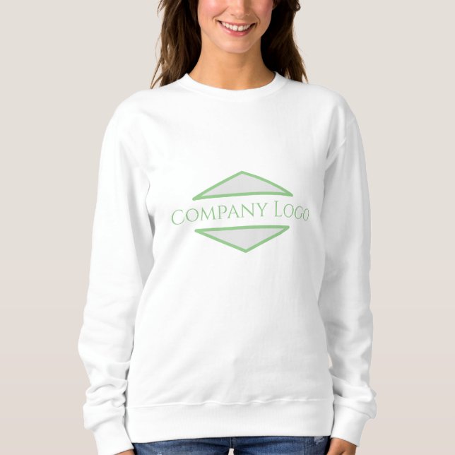 Custom Sweatshirt, logo and text Sweatshirt (Front)