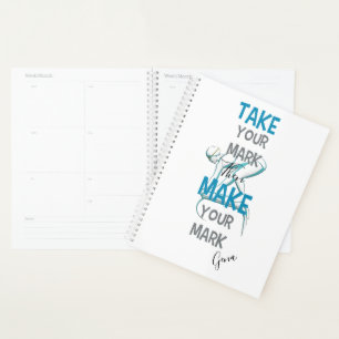 Custom Swim Make Mark Planner