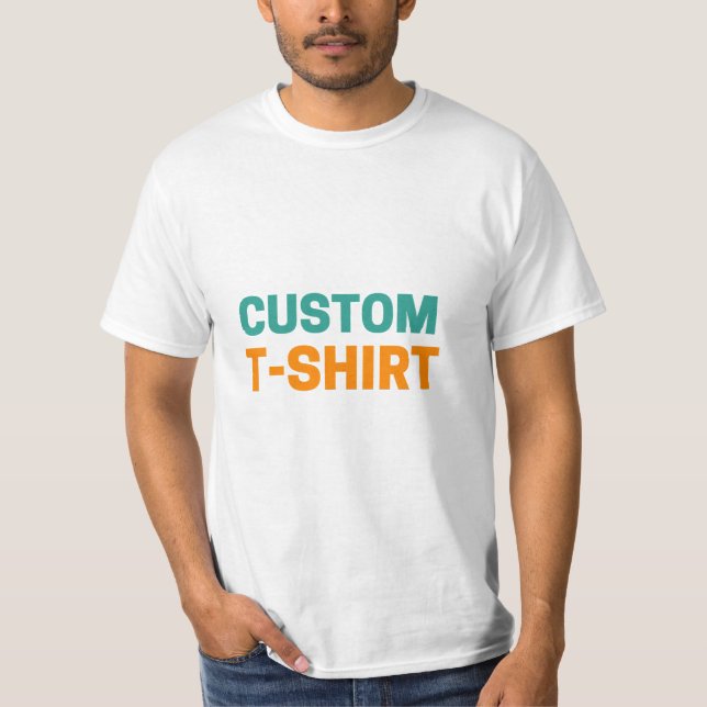 Custom T-Shirt – Personalised Design, Unique & Sty (Front)