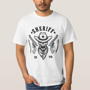 Custom T-shirt, Sheriff T-shirt
