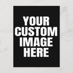 Custom T Shirt With Your Image For Whole Family Postcard