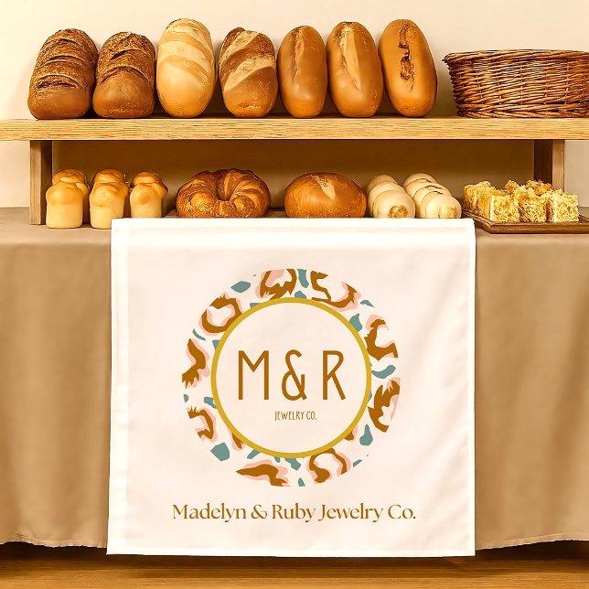Custom Table Runner with Logo, Personalised Busine (Creator Uploaded)