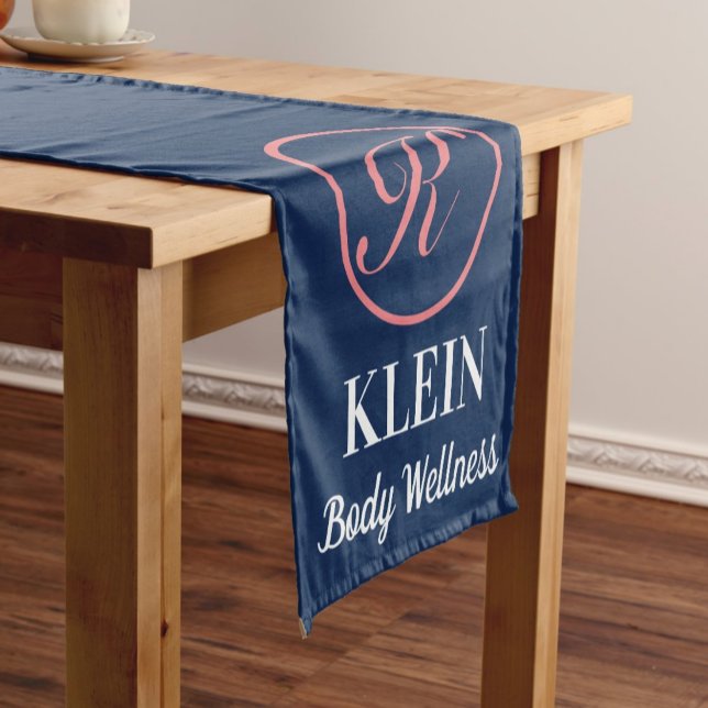 Custom Table Runner With Your Logo and Text (Creator Uploaded)