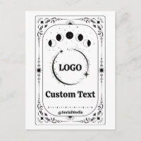 Custom Tarot Business Logo Promotion Marketing Fun