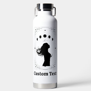 Custom Tarot Celestial Moon Magic Bride Maid Honou Water Bottle