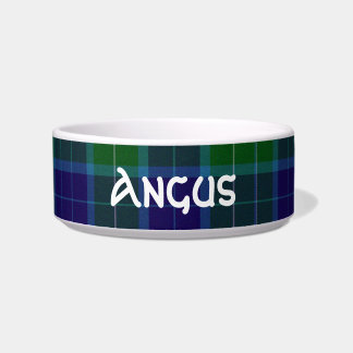 Custom Tartan Plaid Pet Bowl
