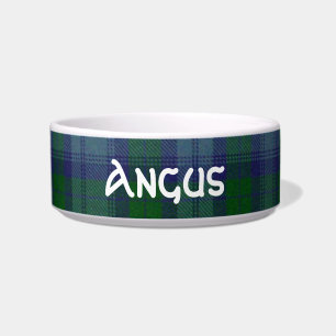 Custom Tartan Plaid Pet Bowl