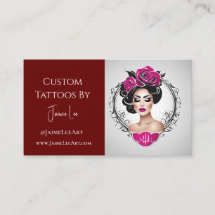 Custom Tattoo Business Card