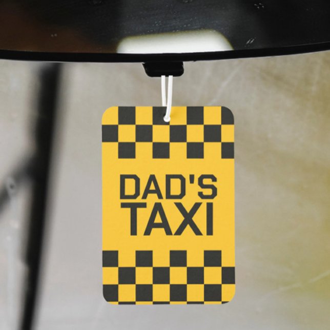 Custom Taxi Personalised Name Car Air Freshener (Custom Taxi Personalized Name Air Freshener by Ricaso Change text to suit requirements. Funny taxi
)
