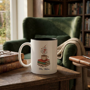 Custom Teacher Appreciation Two-Tone Coffee Mug