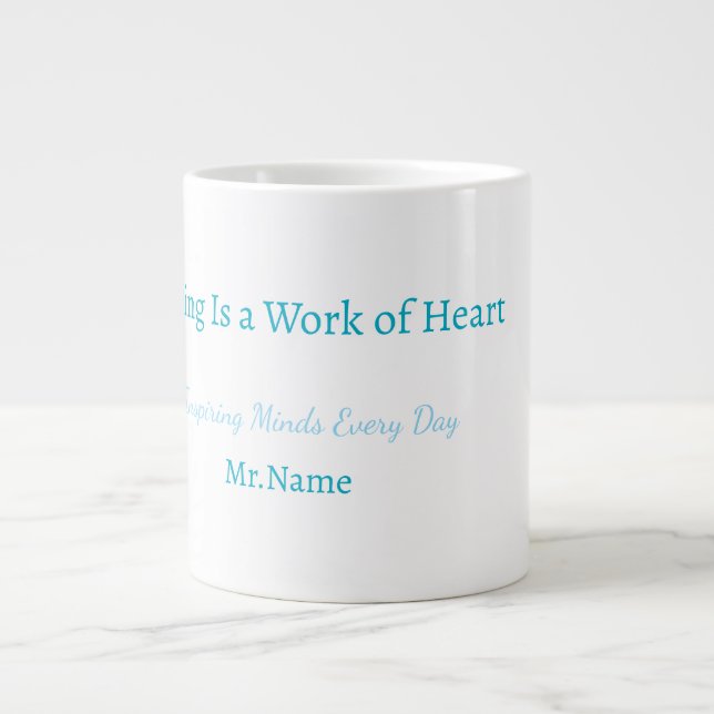 Custom Teacher Gift Mug  (Front)