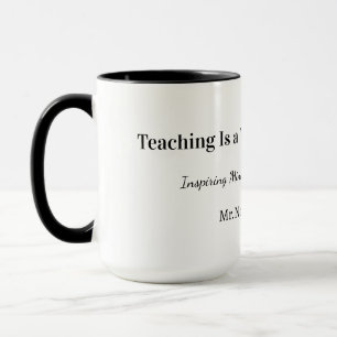 Custom Teacher Gift Mug 