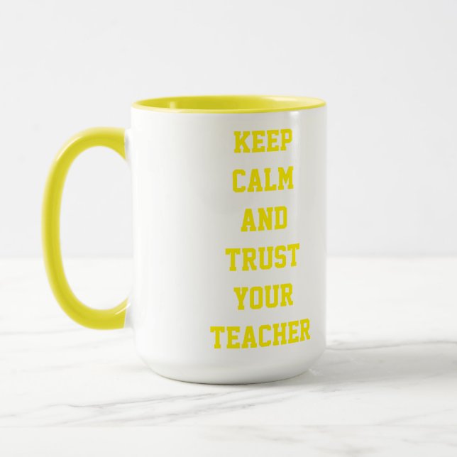 Custom Teacher Gift Mug  (Left)