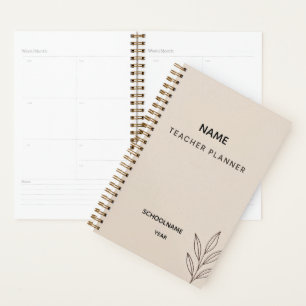 Custom Teacher Planner - Back to School 2025 