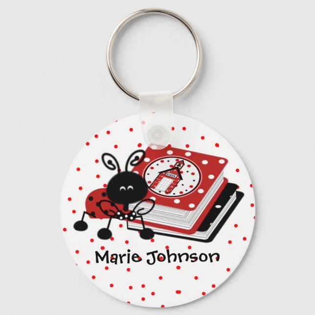 Custom Teacher's Key Chain (Front)