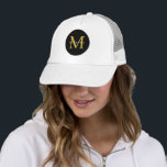 Custom Team Hat Bulk Order Black Gold Monogram<br><div class="desc">Ideal for business events,  retreats,  or staff branding. Personalise with a monogram for client gifts,  group orders,  or promotional use.</div>