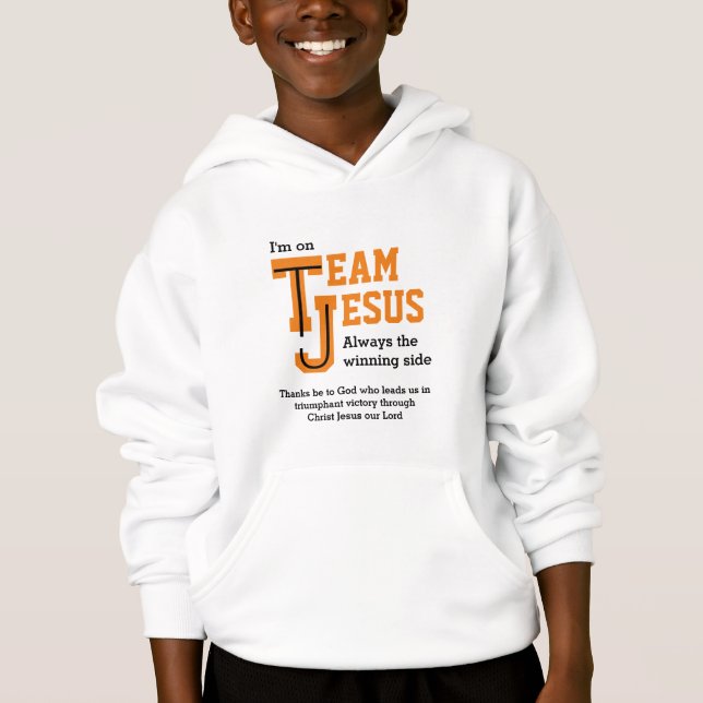 Custom TEAM JESUS Christian Kids (Front)