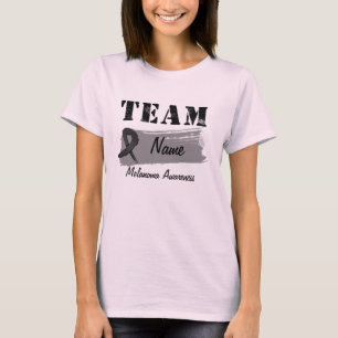 Custom Team Name - Melanoma T-Shirt