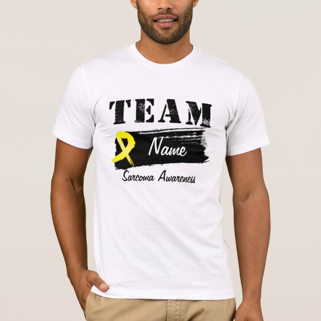 Custom Team Name - Sarcoma T-Shirt (Front)