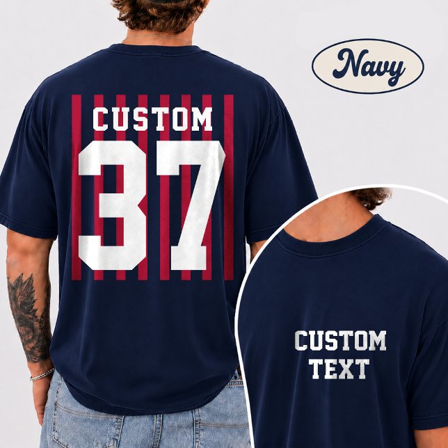Custom Team Shirt with Front and Back Design (Creator Uploaded)