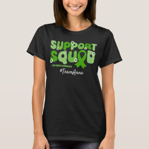 Custom Team Support Squad for Liver Cancer  T-Shirt