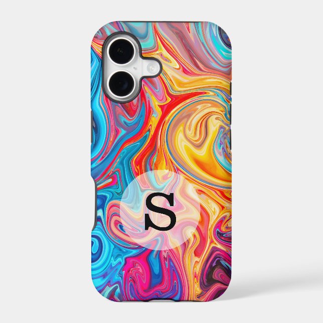 Custom Template Abstract Chrome Finish (Back)