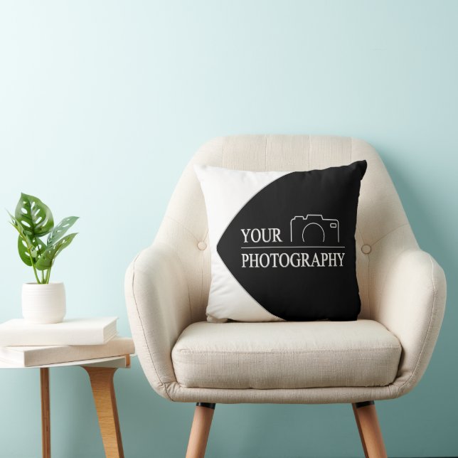 Custom Template Business Company Create Your Own Cushion (Chair)
