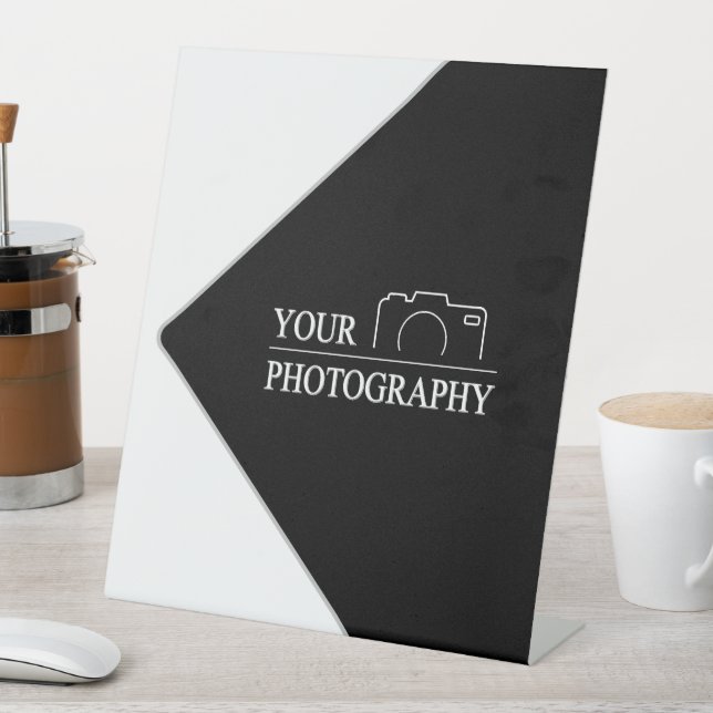 Custom Template Business Company Create Your Own Pedestal Sign (In SItu)