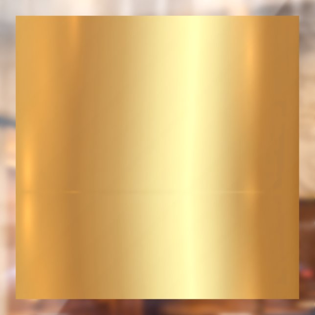 Custom Template QR Code Logo Text Faux Gold Blank (Sheet 2)