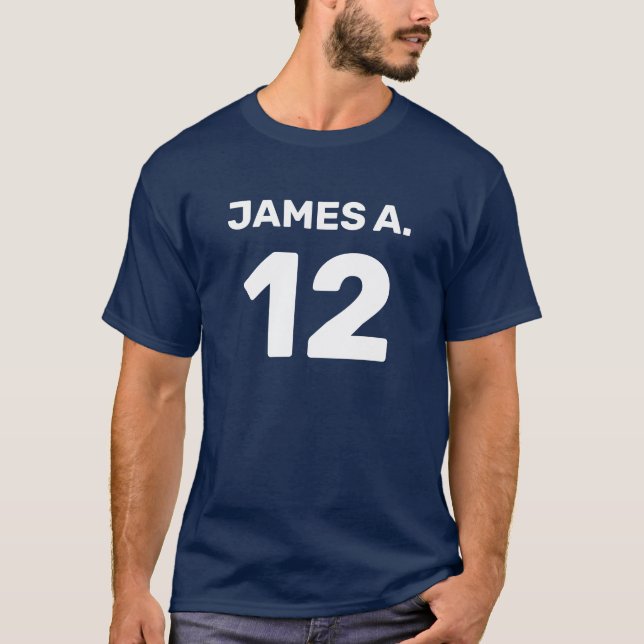 Custom template team attire (front design) T-Shirt (Front)