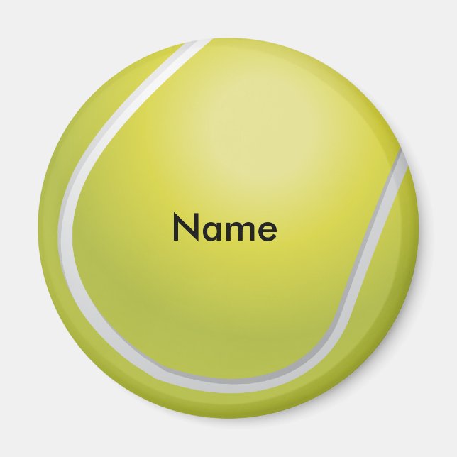 Custom Tennis Ball Magnet (Front)