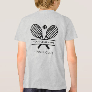 Custom Tennis Club Name Team Players Matching Tri-Blend Shirt