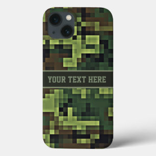 Custom Text Abstract Camo iPhone 6 case