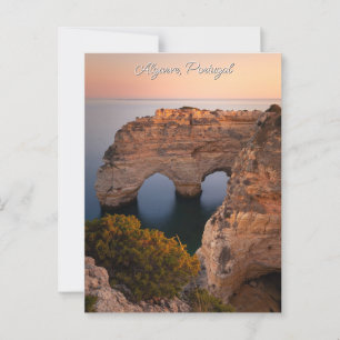 Custom Text Algarve, Portugal Postcard