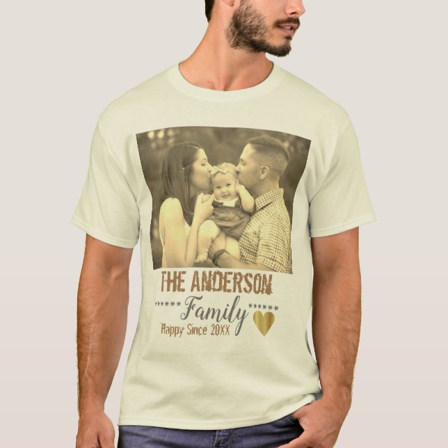 Custom text and image T-Shirt (Front)