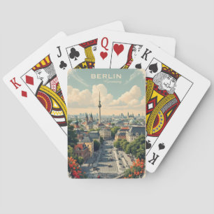 Custom Text Berlin, Germany Playing Cards
