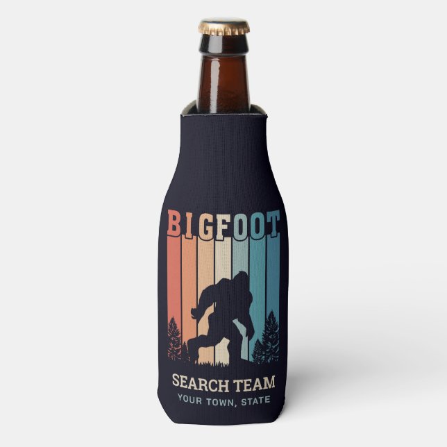 Custom Text Bigfoot Bottle Cooler (Bottle Front)
